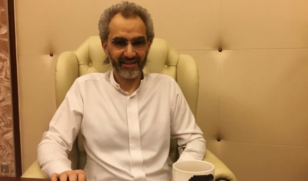 Billionaire Saudi Prince Al-Waleed bin Talal